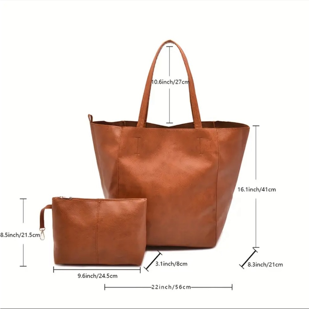 New, vintage style, leather, sling bag. - Picture 6 of 6